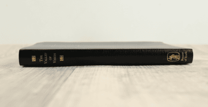 image of the spine of the leather Valley of Vision