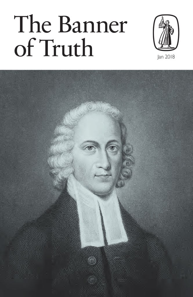 cover image for January 2018 banner of truth magazine
