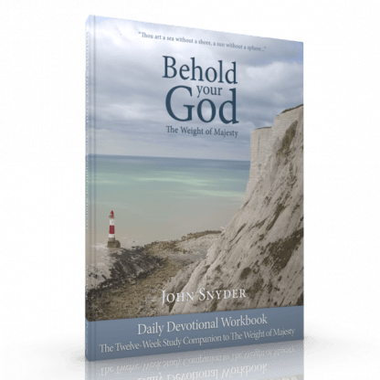 Cover image for the Behold Your God: The Weight of Majesty workbook