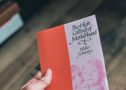 image of the high calling of mother hood by Walt Chantry
