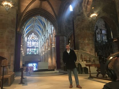 image of the filming of Behold Your God: the Weight of Majesty