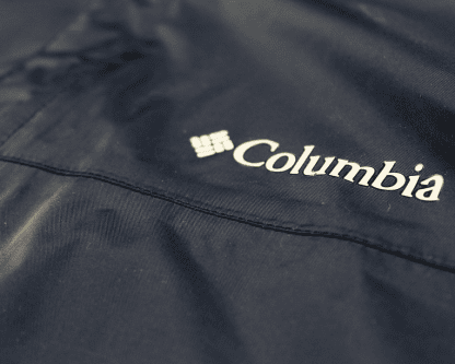Image of the Banner rain jacket