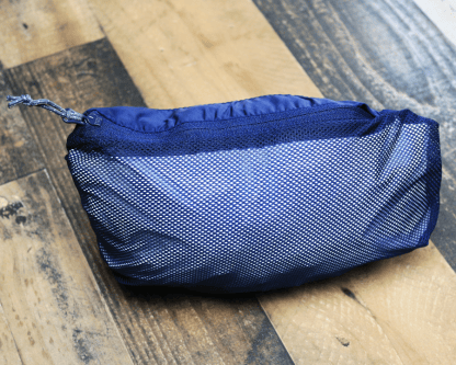 image of the Banner Rain Jacket in pouch