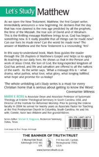 Let’s Study Matthew by Mark Ross