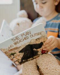 The Man Who Preached Outside (board book) by Rebecca VanDoodewaard