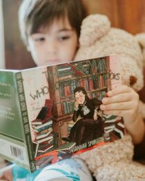 The Woman Who Loved to Give Books (board book) by Rebecca VanDoodewaard