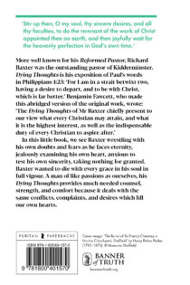 Dying Thoughts by Richard Baxter