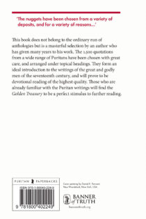 The Golden Treasury of Puritan Quotations