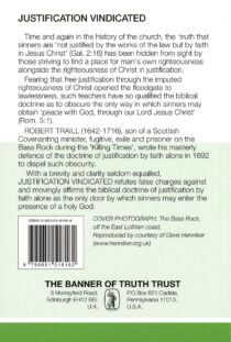Justification Vindicated by Robert Traill
