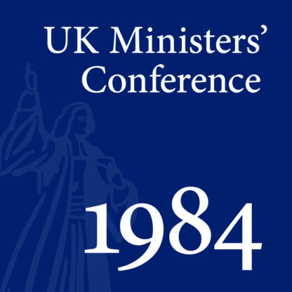 1984 UK Ministers’ Conference