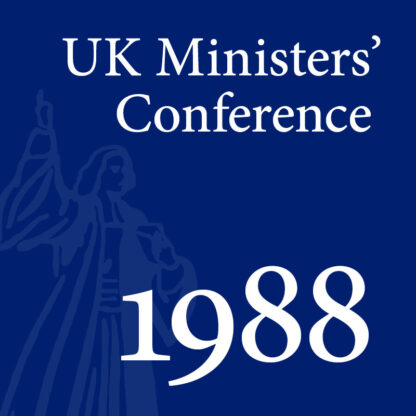 1988 UK Ministers’ Conference