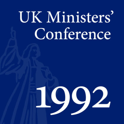 1992 UK Ministers’ Conference