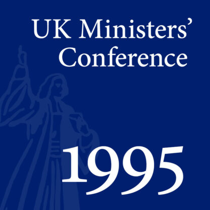 1995 UK Ministers’ Conference - Full Conference