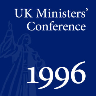 1996 UK Ministers’ Conference - Full Conference