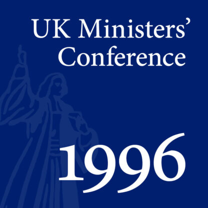 1996 UK Ministers’ Conference