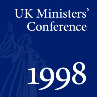 1998 UK Ministers’ Conference - Full Conference