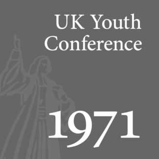 1971 UK Youth Conference - Full Conference