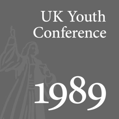 1989 UK Youth Conference - Full Conference