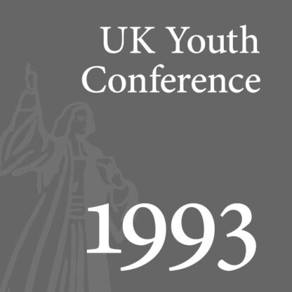 1993 UK Youth Conference - Full Conference
